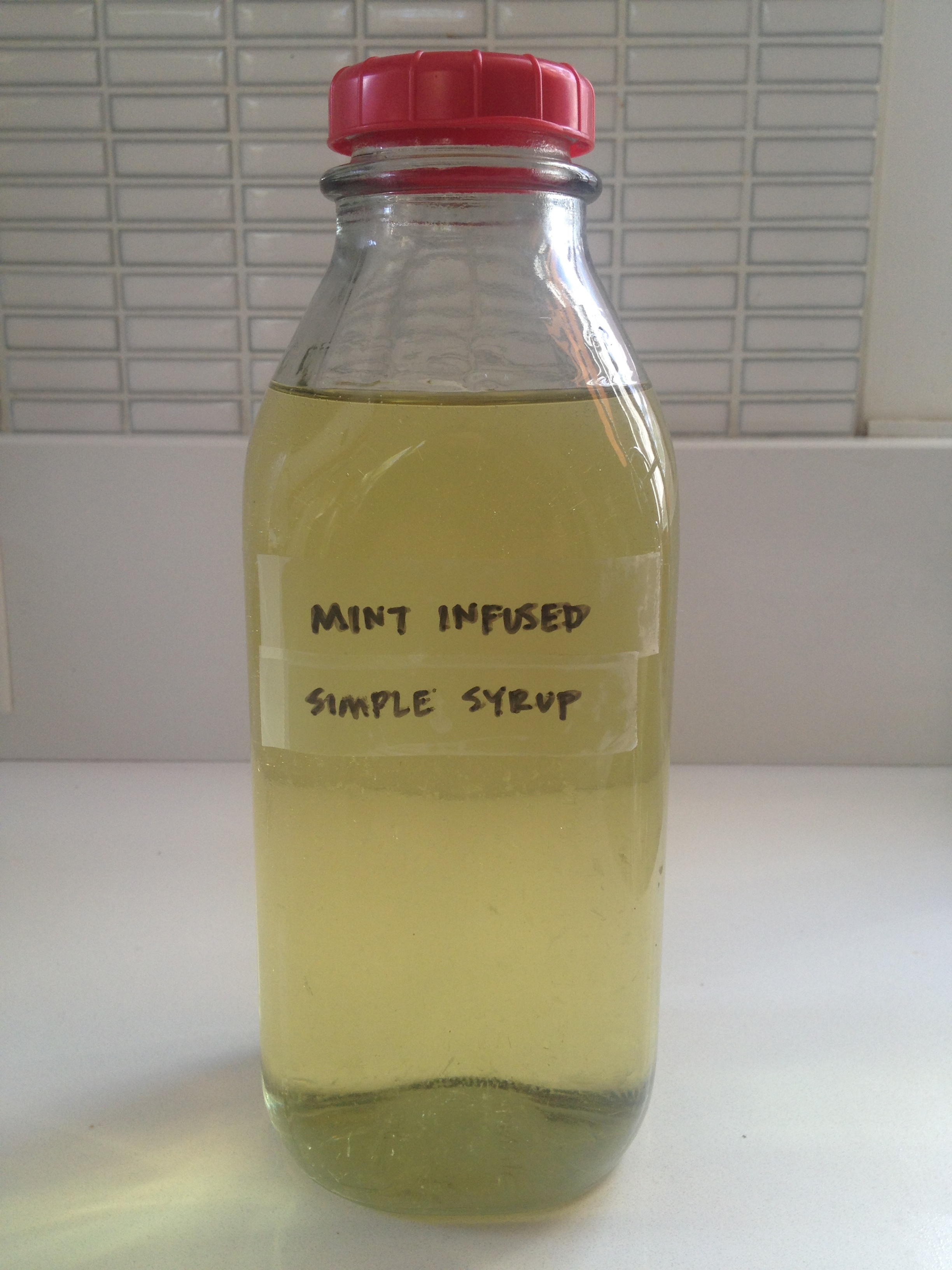 Mint Infused Simple Syrup - CookingCoOp.com