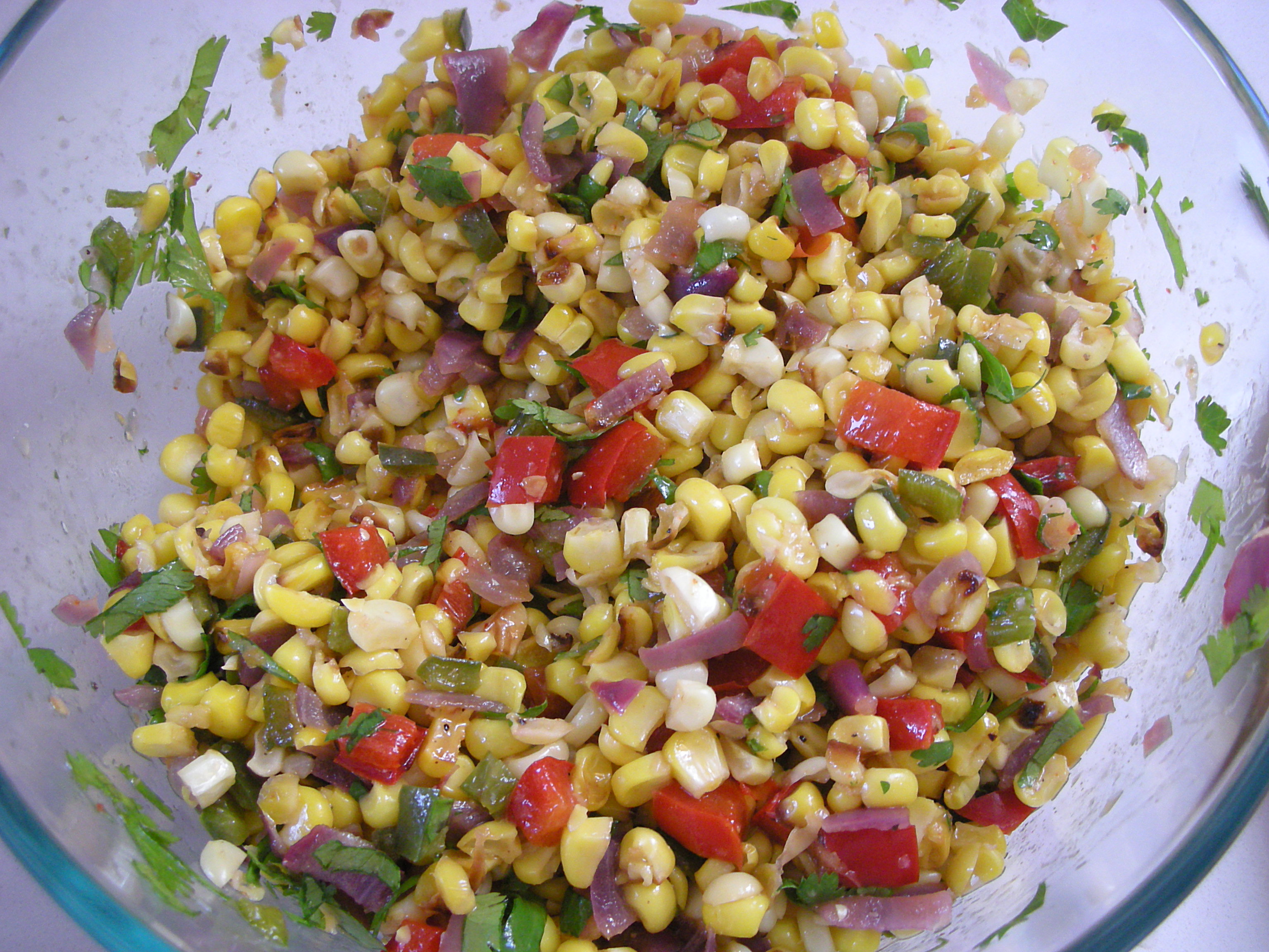 Roasted Corn Salad - CookingCoOp.com